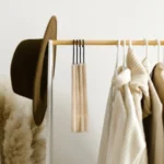 clothing rack with hat