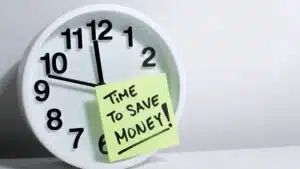 Time to save money