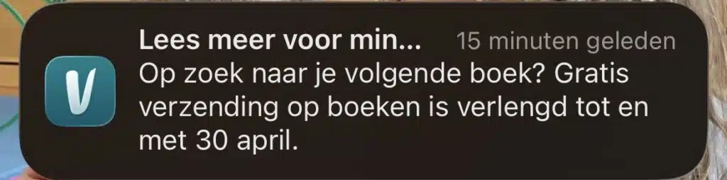 Gratis verzending op boeken via Vinted